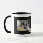 彼骨を抜かれるsezのhesの大きい マグカップ (左)