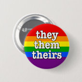 「彼/彼ら/彼ら」ボタン 缶バッジ (正面&裏面)