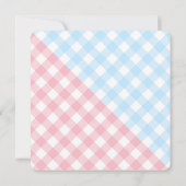 彼/彼女の小さなカボチャの性別がハロウィーンを暴露 招待状 (裏面)