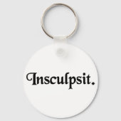 彼/彼女はそれを刻印した。 キーホルダー (正面)