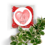 彼、彼女、私たちのお気に入りのブライダルシャワー結婚式の引き出物 ラウンドシール