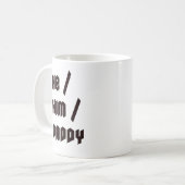 彼 彼 パパ コーヒーマグカップ (正面左)