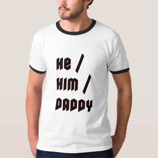 彼 彼 パパ Tシャツ (正面)