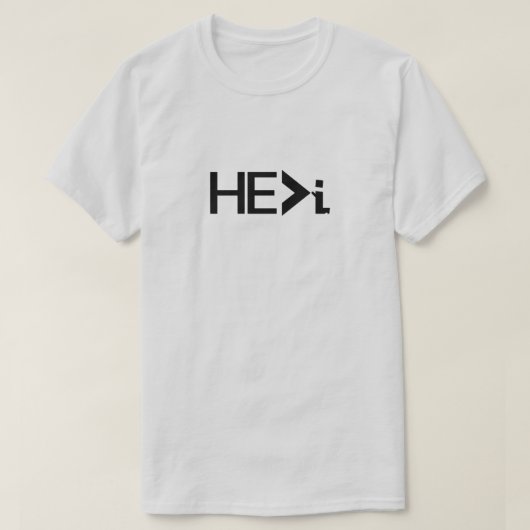 彼>私はひざまずい祈た – 彼は私の黒よ素晴らしりよりも Tシャツ (デザイン正面)