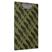 征服されたアラスカ戦闘漁師バッジ クリップボード (右)