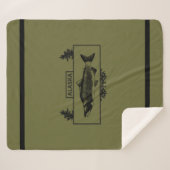 征服されたアラスカ戦闘漁師バッジ シェルパブランケット (正面(横))