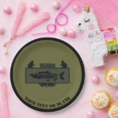 征服されたアラスカ戦闘漁師バッジ ペーパープレート (パーティー)