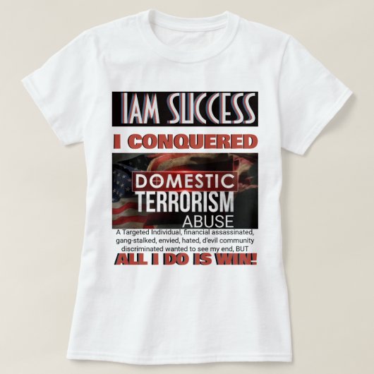 征服した Tシャツ (デザイン正面)