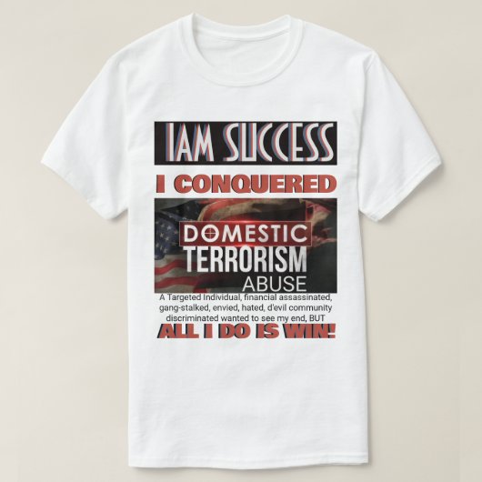 征服した Tシャツ (デザイン正面)