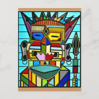 「征服し、征服する」ルチェル・アレクサンダー ポストカード