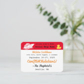 征服だ!クルージングダックラベル コーリングカード (スタンド正面)