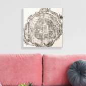 征服の前のメキシコ キャンバスプリント (インサイチュ (リビング))