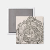 征服の前のメキシコ マグネット (正面/裏面)