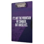 征服の山やる気を起こさせる- クリップボード (左)