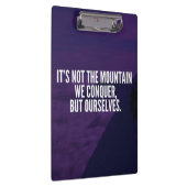 征服の山やる気を起こさせる- クリップボード (右)