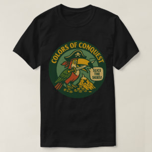 征服の色 海賊オオハシ Tシャツ