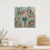 征服カオスラブ抽象芸術ポスター ポスター (キッチン)