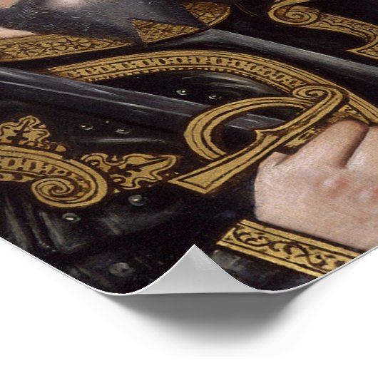 征服王ウィリアム1王 ポスター (角)