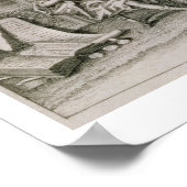 征服者のウィリアム1世（1027年～87年）イギリス王 ポスター (角)