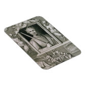 征服者のウィリアム1世（1027年～87年）イギリス王 マグネット (右側)