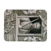 征服者のウィリアム1世（1027年～87年）イギリス王 マグネット (横)