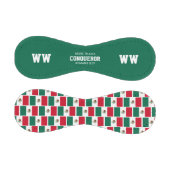 征服者よりも愛国的カスタムなメキシコ国旗 野球ボール (パネル)