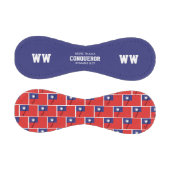 征服者よりも愛国的カスタムな台湾国旗 野球ボール (パネル)