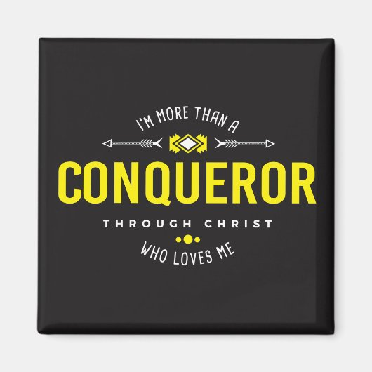 「征服者よりも」磁石 マグネット (正面)