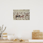 征服者ウィリアムはベイユーに到着 ポスター (キッチン)