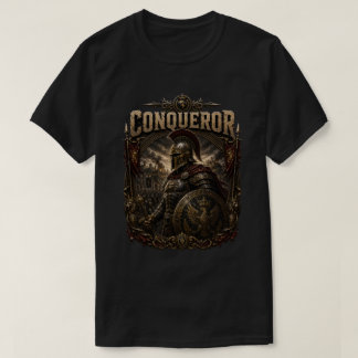 征服者 メンズ グラフィックTシャツ Tシャツ