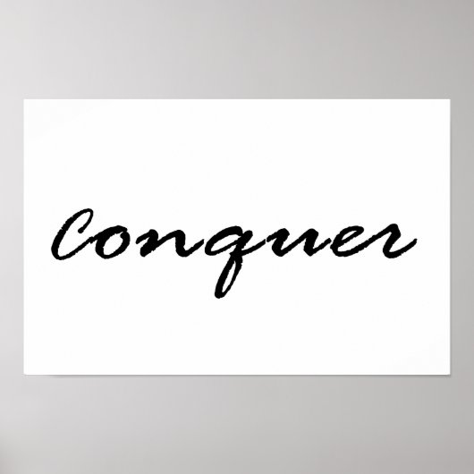 征服 ポスター (正面)