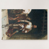 征服（中世の勝利の騎士） ジグソーパズル (横)