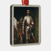 征服(勝利の中世の騎士) メタルオーナメント (右)