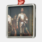 征服(勝利の中世の騎士) メタルオーナメント (左)