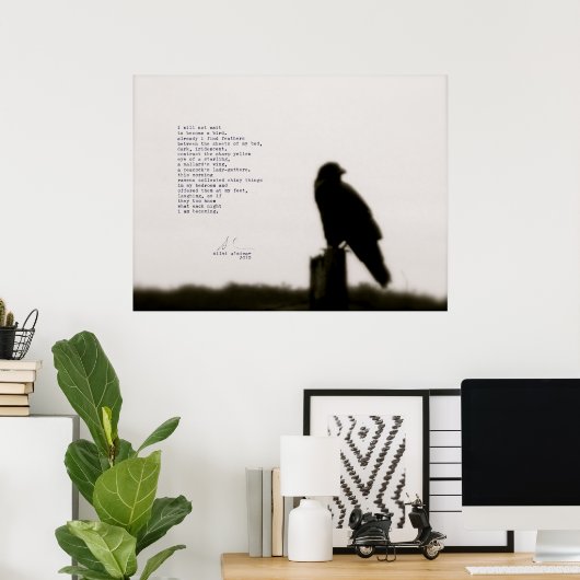 「待たないわ」 ポスター (ホームオフィス)