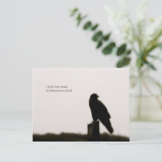 「待たないわ」 ポストカード (スタンド正面)