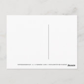 「待たないわ」 ポストカード (裏面)