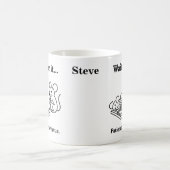 待ちきれないネズミ コーヒーマグカップ (中央)