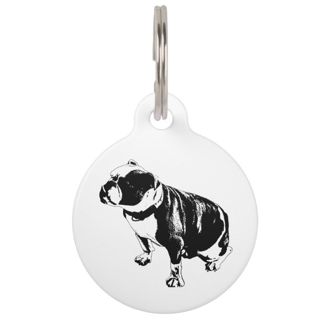 待ちながら知る ペット　ネームタグ (正面)