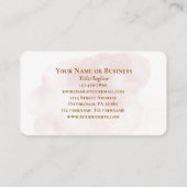 待ちの内に神は働く キリスト教の名言 名刺 (裏面)