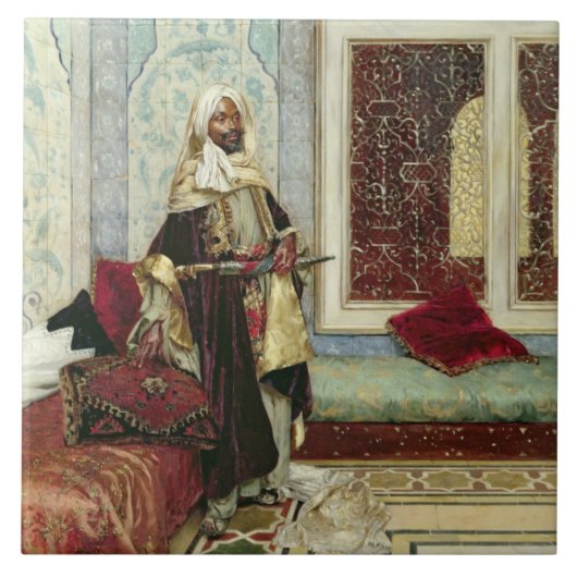 待ちます聴衆(パネルの油)を タイル (正面)