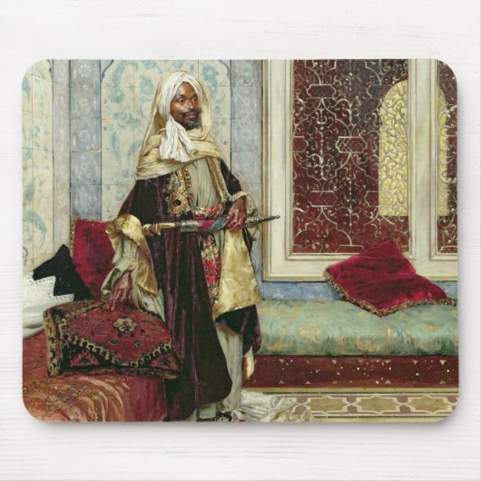 待ちます聴衆(パネルの油)を マウスパッド (正面)