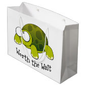 待ち亀の価値がある ラージペーパーバッグ (裏面アングル)