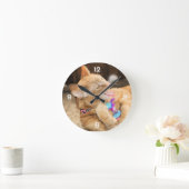 待ち伏せ ラウンド壁時計 (ホーム)