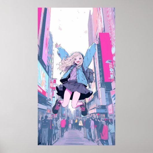 【待ち受け画像】ダウンロードして待ち受け画像にできます｜寿司娘 GenerativeAI ポスター (正面)