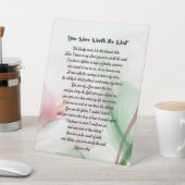 待ち台座看板/愛/ギフトPeの価値があった 台座サイン (インサイチュ)