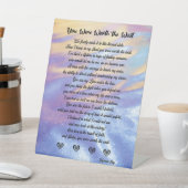 待ち台座看板/愛/ギフトPeの価値があった 台座サイン (インサイチュ)