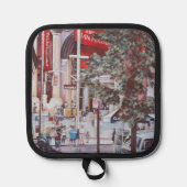 待ち合わせの瞬間 鍋敷き (正面)