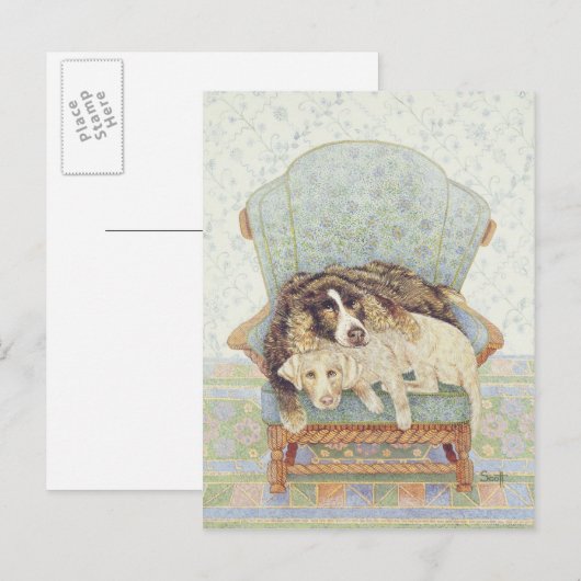 待ち合わせ ポストカード (正面/裏面)