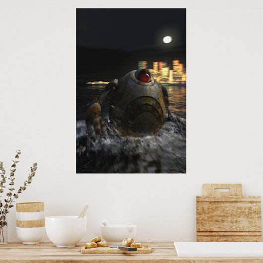 待ち時間が終わった… ポスター (キッチン)